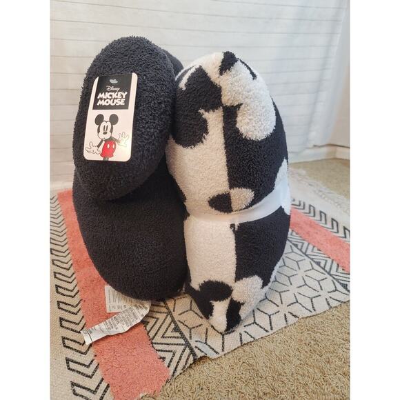 Disney Mickey Mouse Black White Decorative Pillow Set - Picture 8 of 15